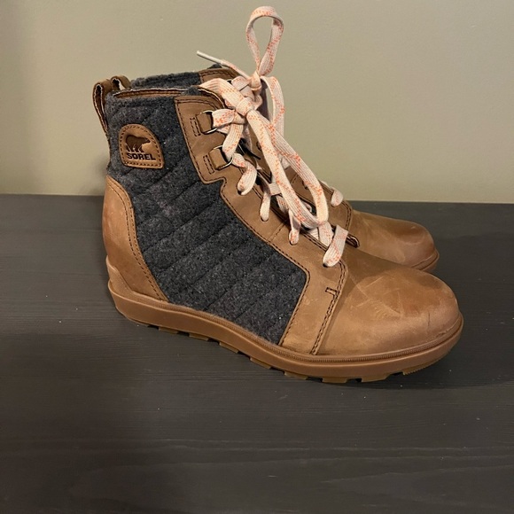 Sorel Evie II Lace Wedge Bootie NEW - Picture 6 of 11